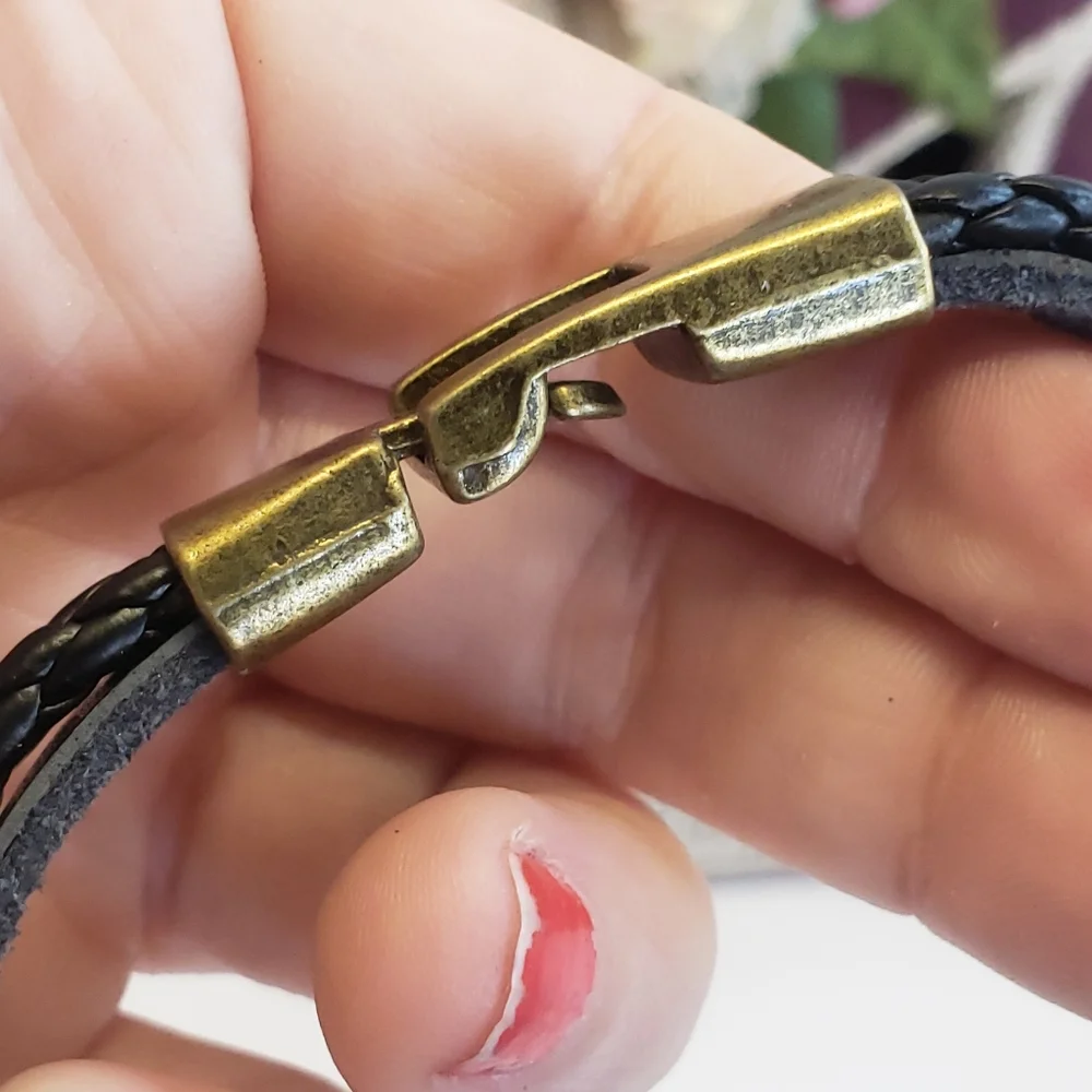 Virgo Zodiac Sign Multi Leather Strap Bracelet Unisex